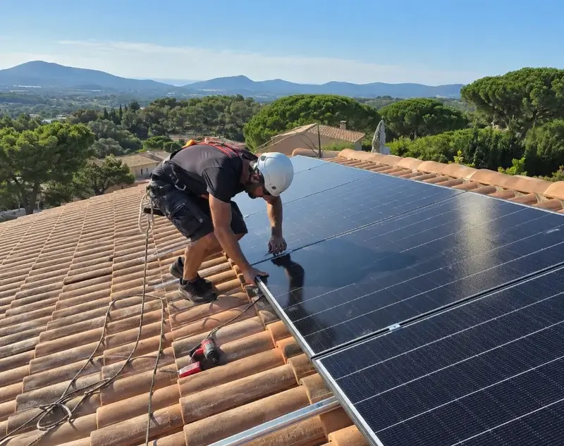 Installateur panneaux solaires Marignane — pose photovoltaïque sur toiture