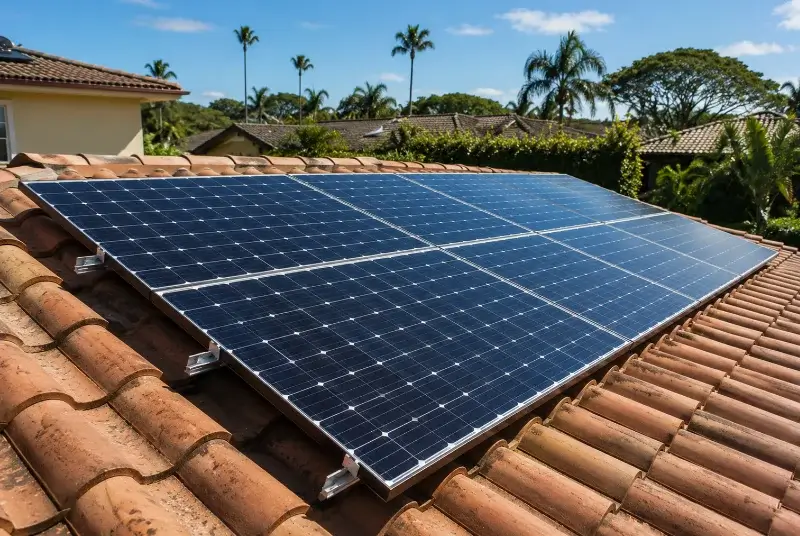 Installation de panneaux solaires à Marignane