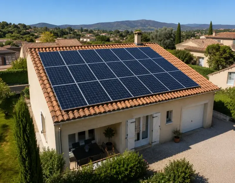 Prime à l'autoconsommation panneaux solaires Marignane — aide financière de l'État